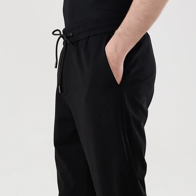 DIDIBOY Casual Pants Men's Black-2