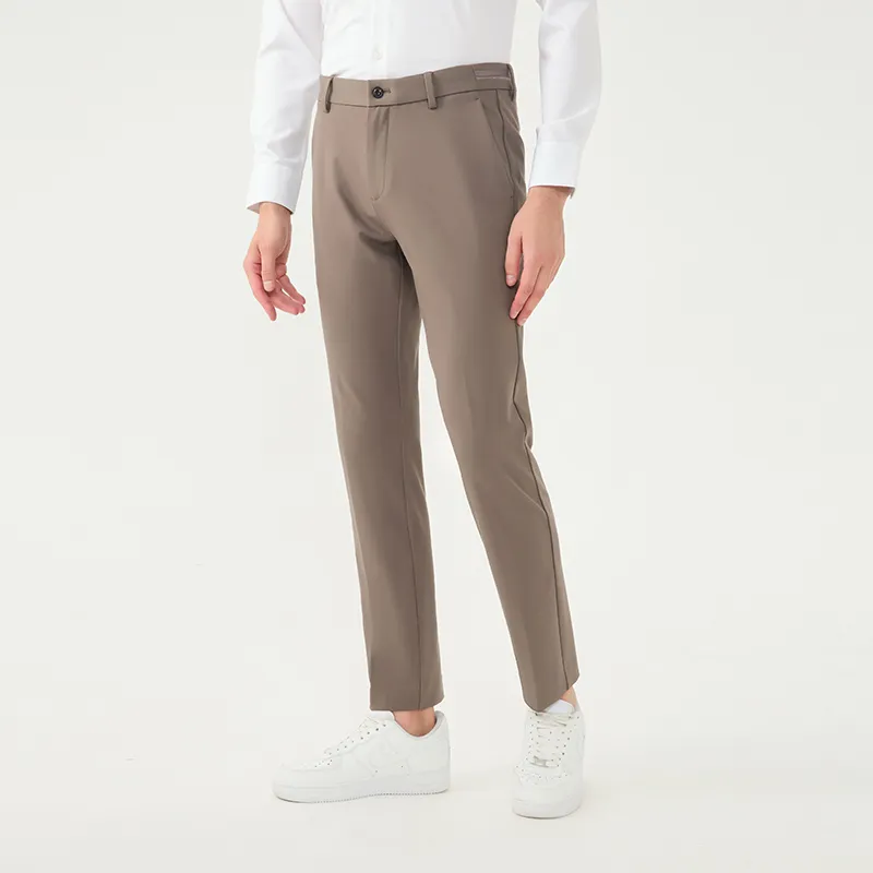 DIDIBOY Casual Pants Men's Khaki-3