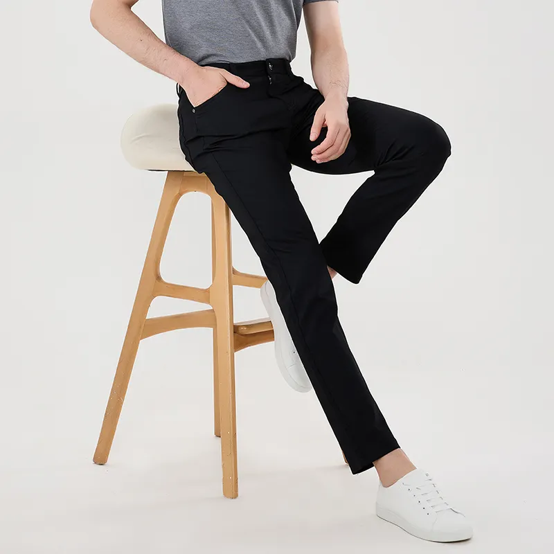DIDIBOY Jeans Men Navy Blue-5