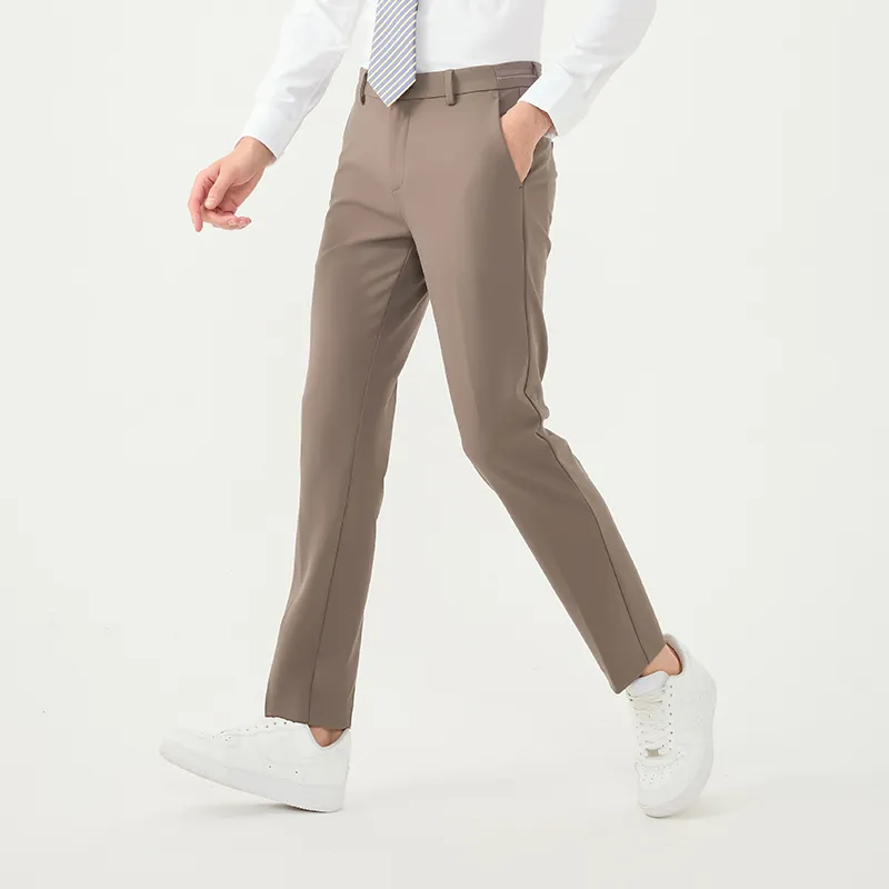 DIDIBOY Casual Pants Men's Khaki-4