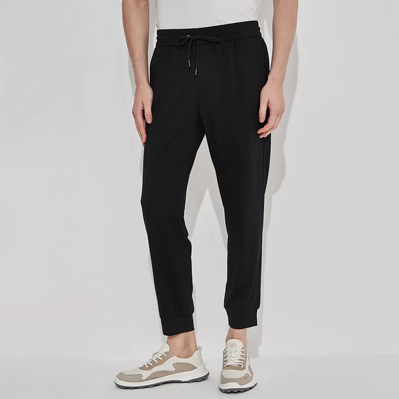 DIDIBOY Casual Pants Men's Black-3