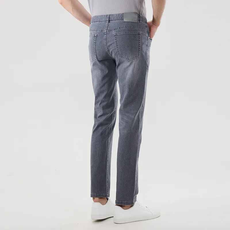 DIDIBOY Jeans Men Gray-5