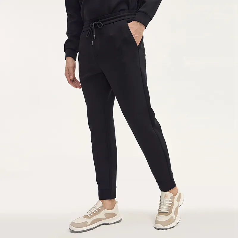 DIDIBOY Casual Pants Men's Black-5