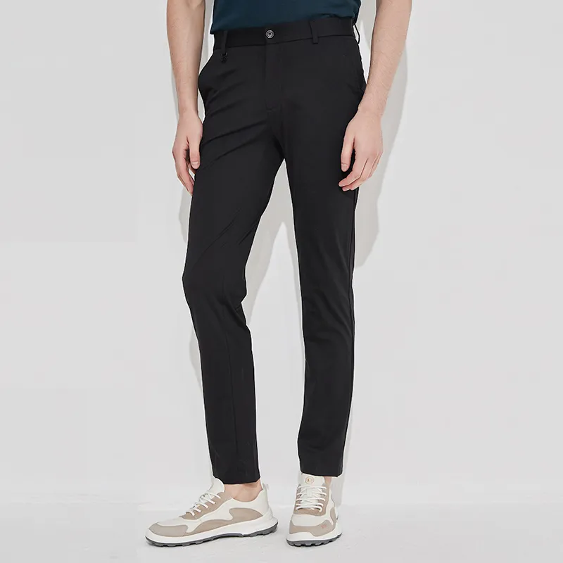 DIDIBOY Casual Pants Men's Black-2