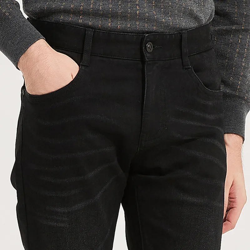 DIDIBOY FW24 Jeans Men's Black Gray Color-7