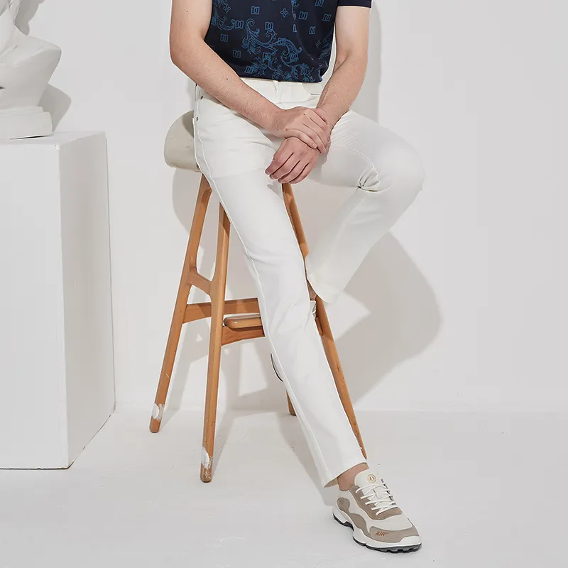 DIDIBOY Jeans Men White-2