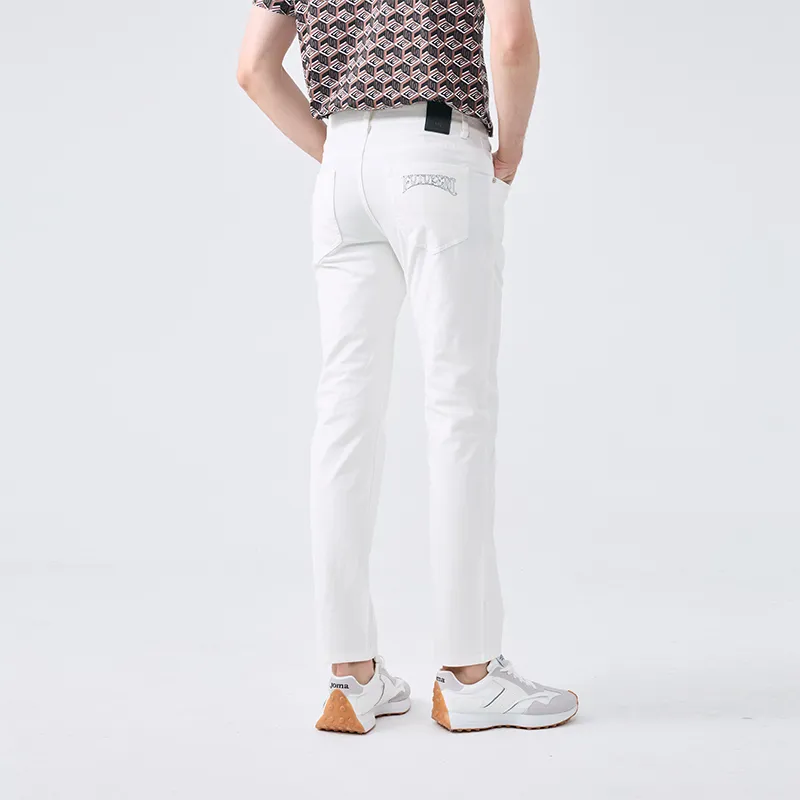 DIDIBOY Jeans Men White-3