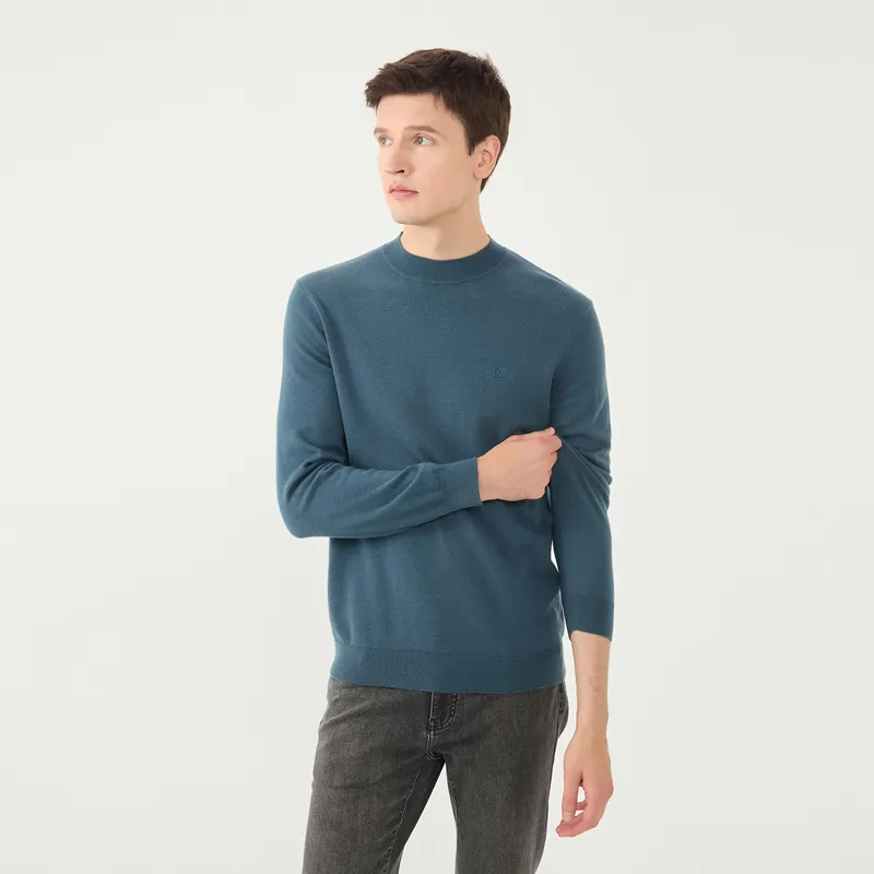 DIDIBOY FW24 Sweater Men Lake Blue-2