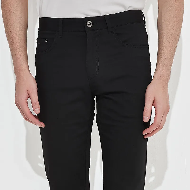 DIDIBOY Jeans Men Black-5