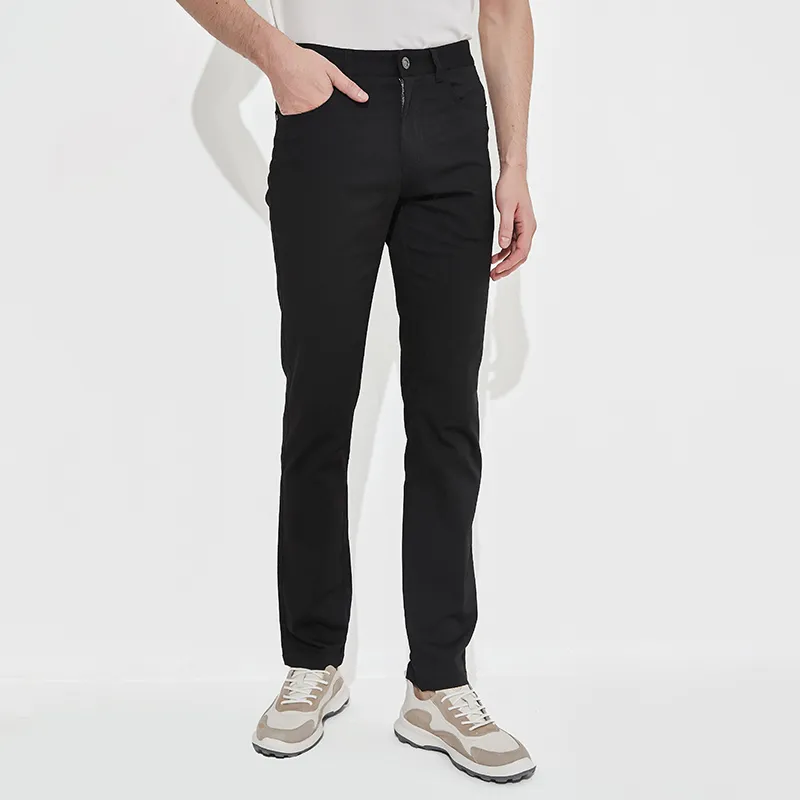 DIDIBOY Jeans Men Black-4
