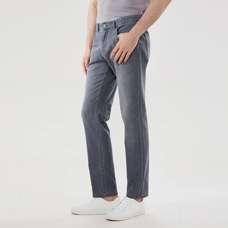 DIDIBOY Jeans Men Gray-4