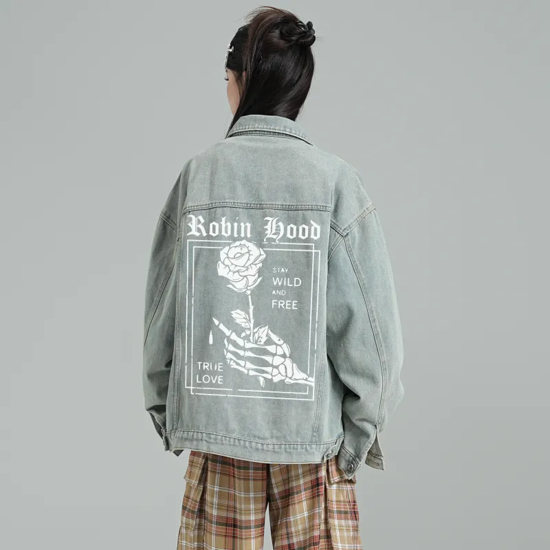 ROBINHOOD Denim Jackets Unisex-2