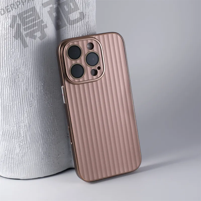 DEPA PC Material Corrugated Fully Enclosed Lens Stand Phone Cases Compatible With Apple 13 16 Series-1