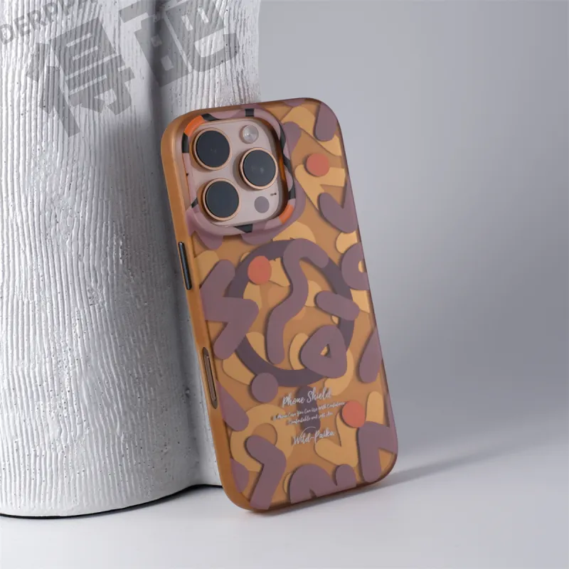 DEPA PC Material Still Graffiti Trendy And Cool Magnetic Phone Cases Compatible With Apple 12/13/14/15/16 Series-1