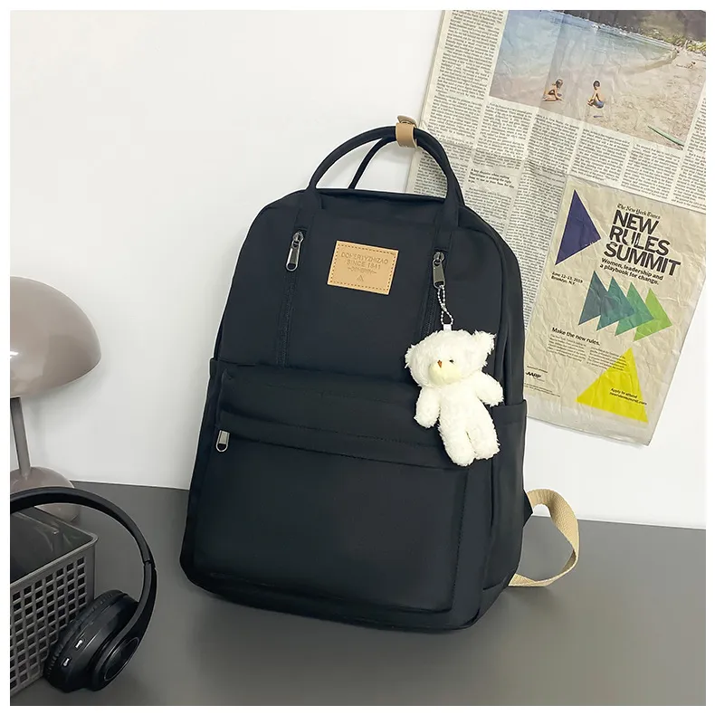 S.REPHEN Composite Cloth Backpack Regular Unisex Multicolor-5