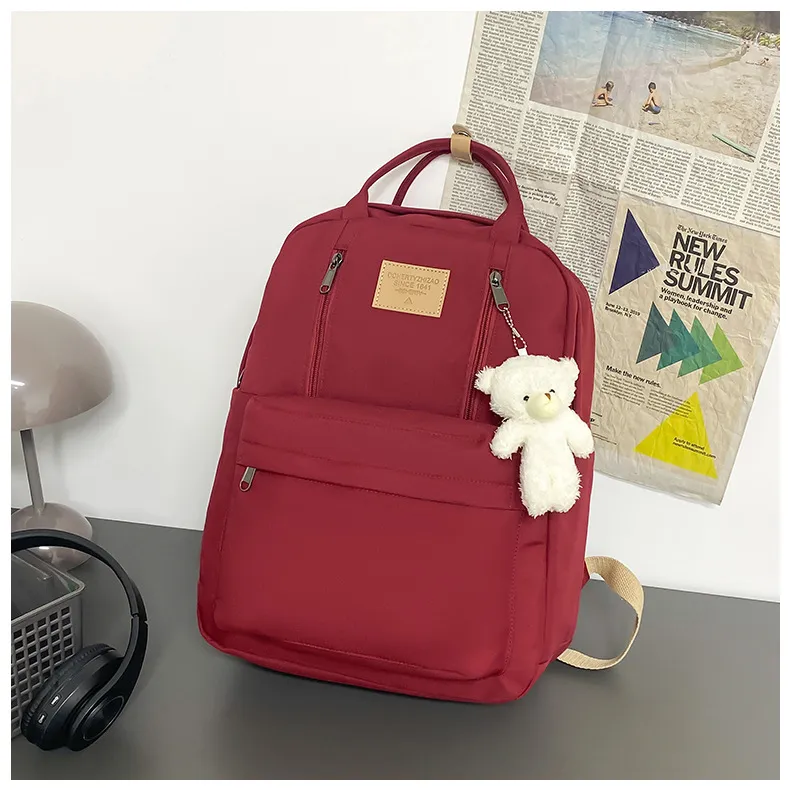 S.REPHEN Composite Cloth Backpack Regular Unisex Multicolor-8