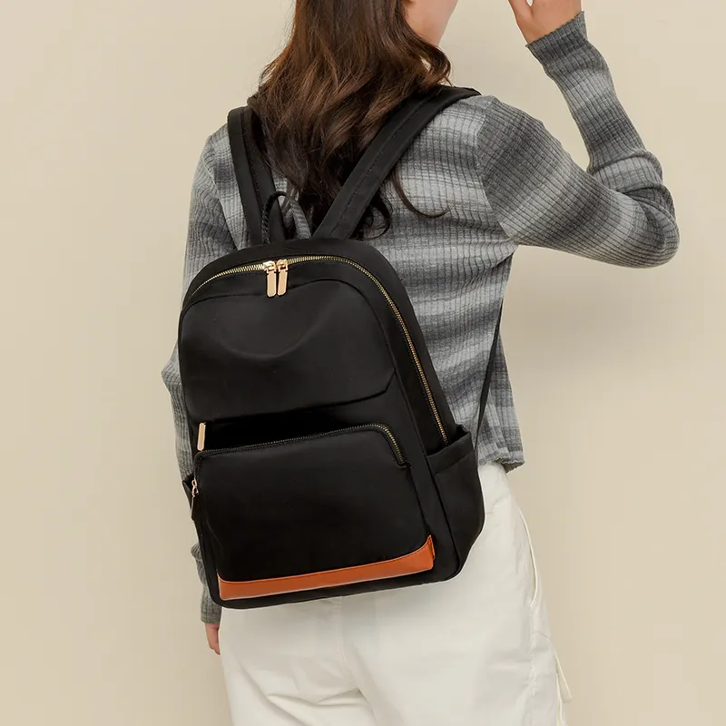 Gorora Oxford Backpack Regular Women's Multicolor-9