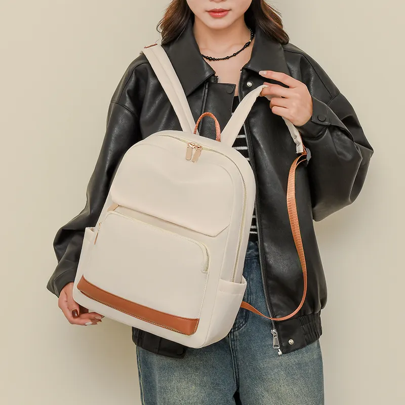 Gorora Oxford Backpack Regular Women's Multicolor-1