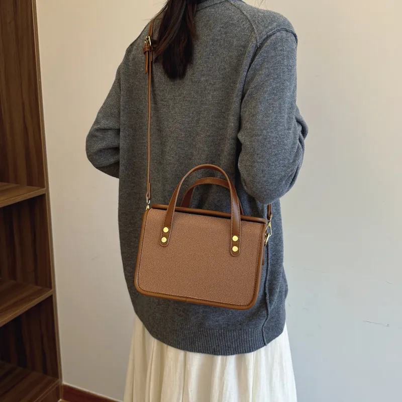 Gorora PU Shoulder Bag Regular Women's Multicolor-10