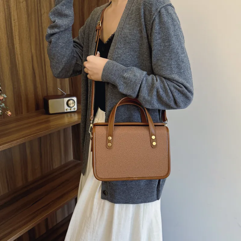 Gorora PU Shoulder Bag Regular Women's Multicolor-11