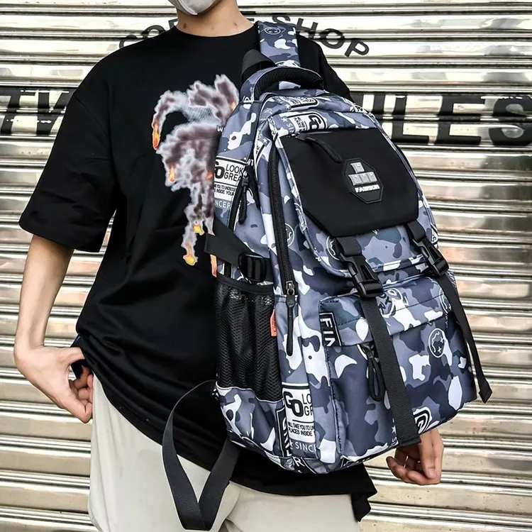 Gorora Oxford Backpack Regular Unisex Multicolor-2