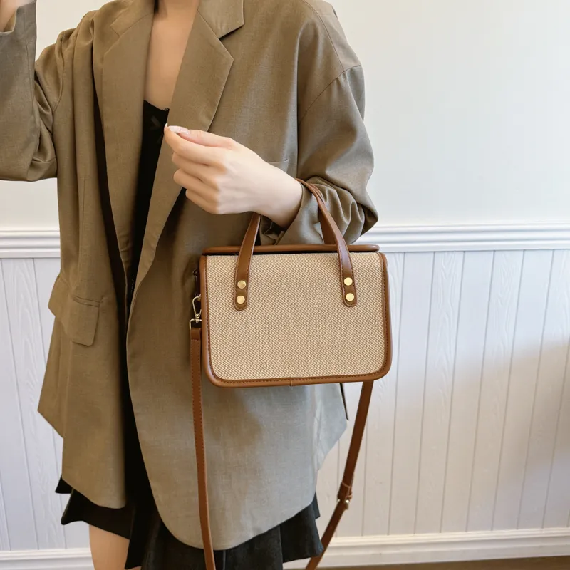 Gorora PU Shoulder Bag Regular Women's Multicolor-7