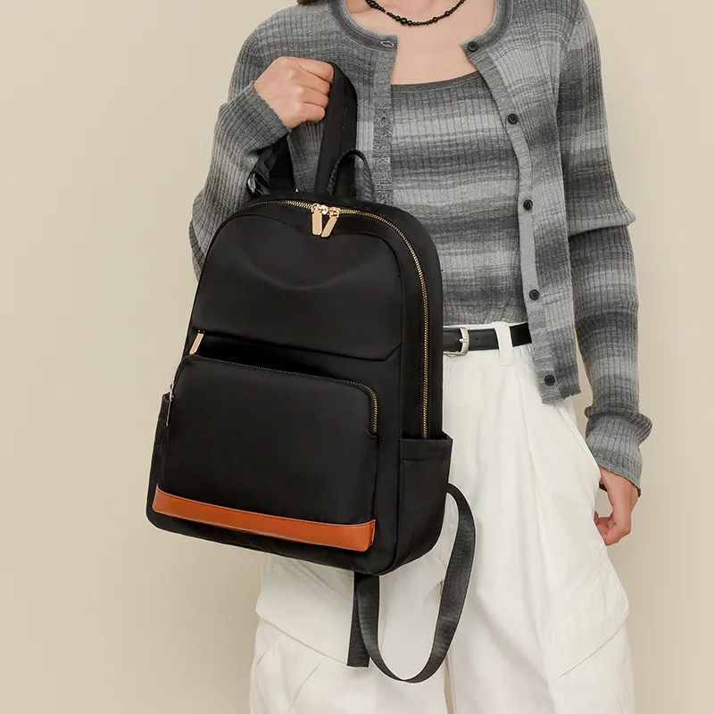 Gorora Oxford Backpack Regular Women's Multicolor-7