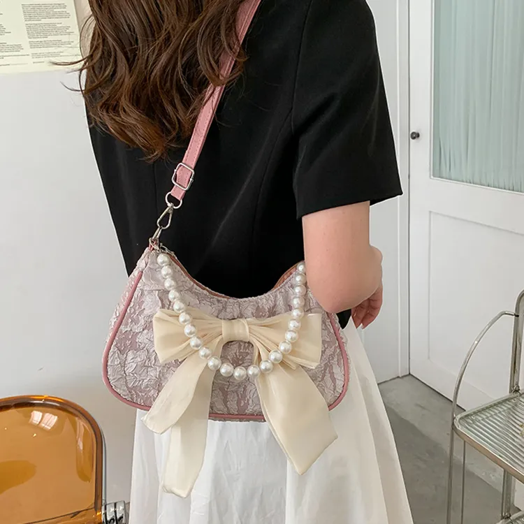 Carksky PU Shoulder Bag, Crossbody Bag, Handbag Women's Black/White/Pink-15