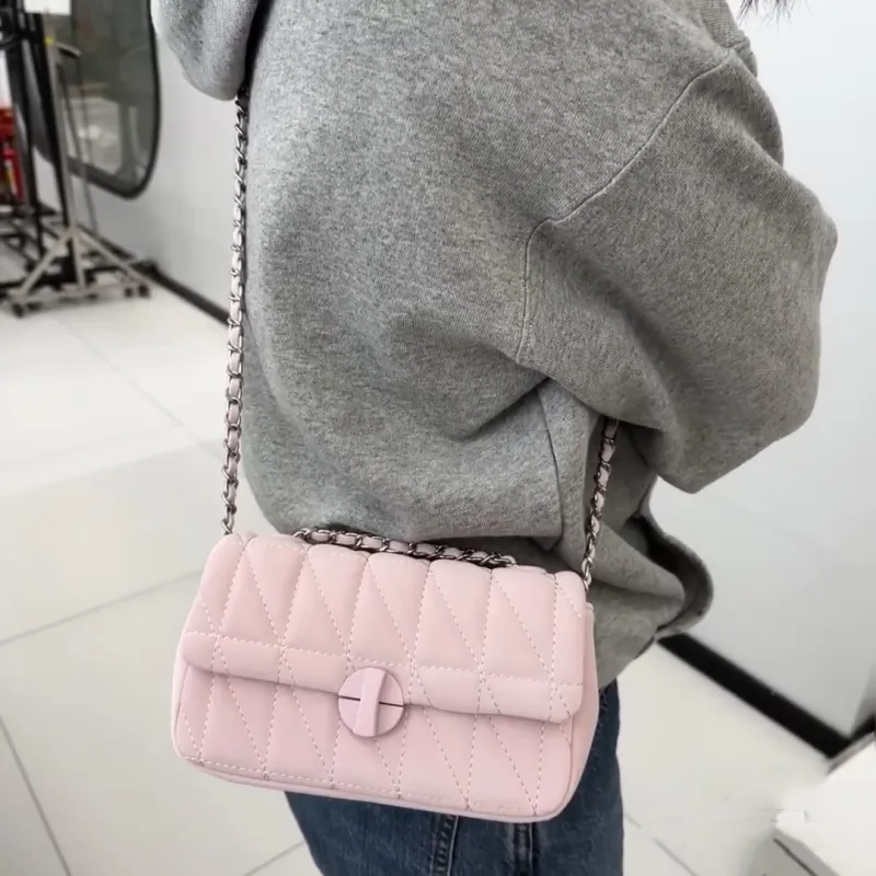 PULUWIRR PU Crossbody Bag Regular Women's White/Green/Black/Pink-6