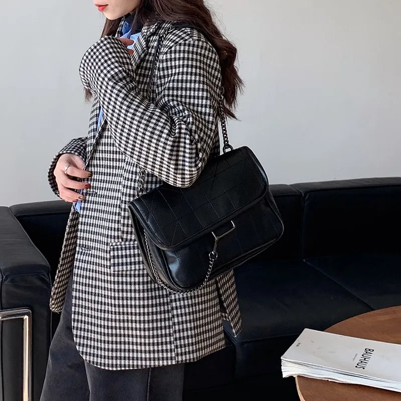 Carksky PU Shoulder Bag Women's-5