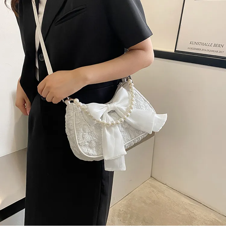 Carksky PU Shoulder Bag, Crossbody Bag, Handbag Women's Black/White/Pink-10