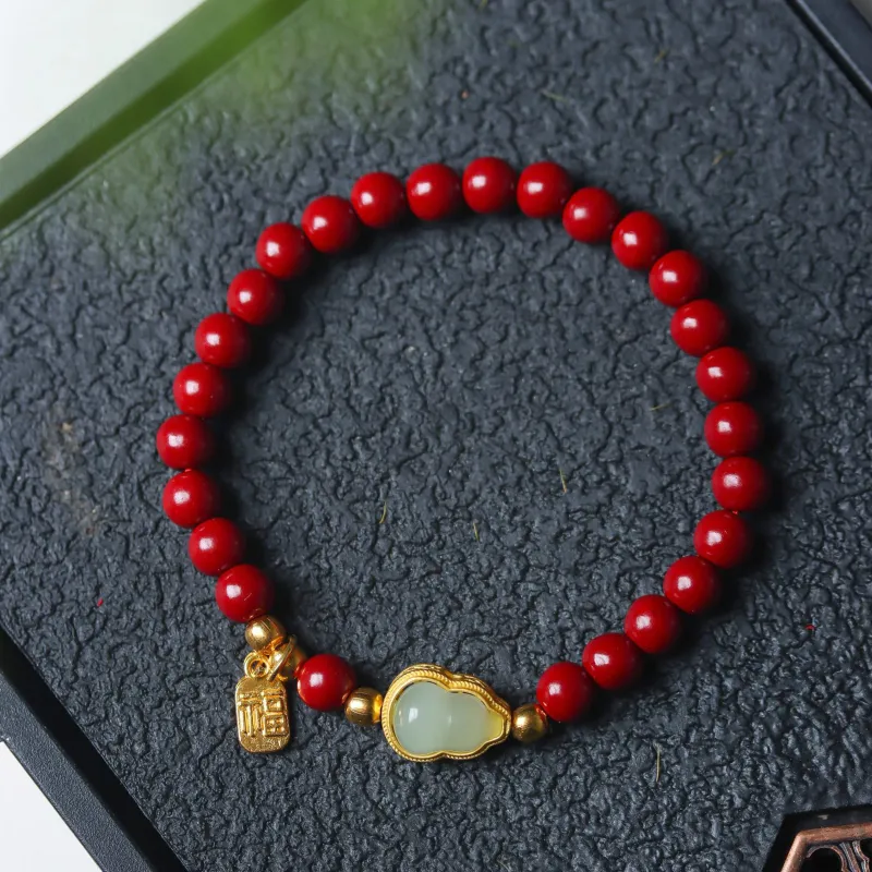 Tan Xin Cinnabar Bracelets Women's-5