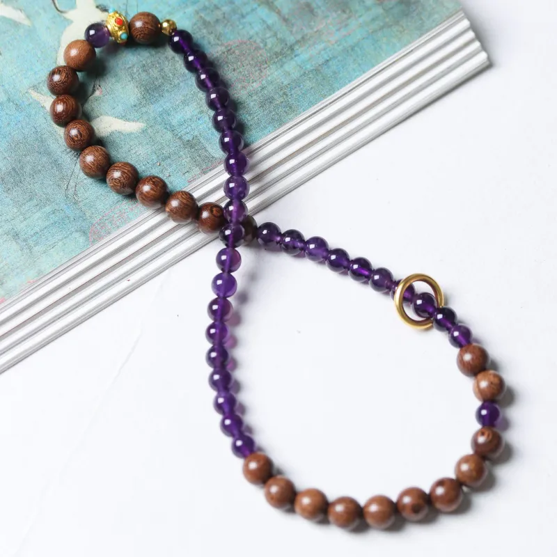 Tan Xin Golden Sandalwood Bracelets Women's-3