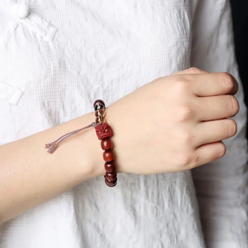Tan Xin Bloodwood Bracelets Unisex-1