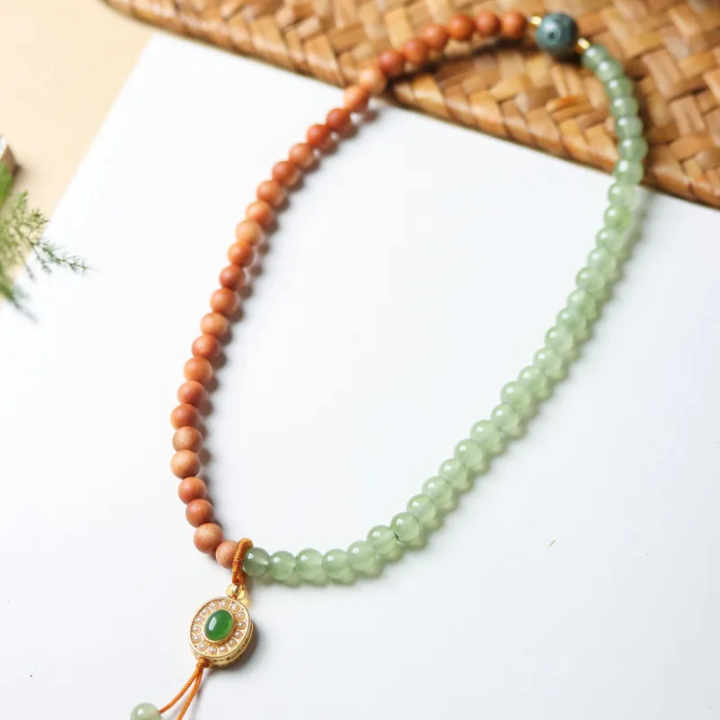 Tan Xin Barbie Sandalwood Wooden Bracelets Women's-6