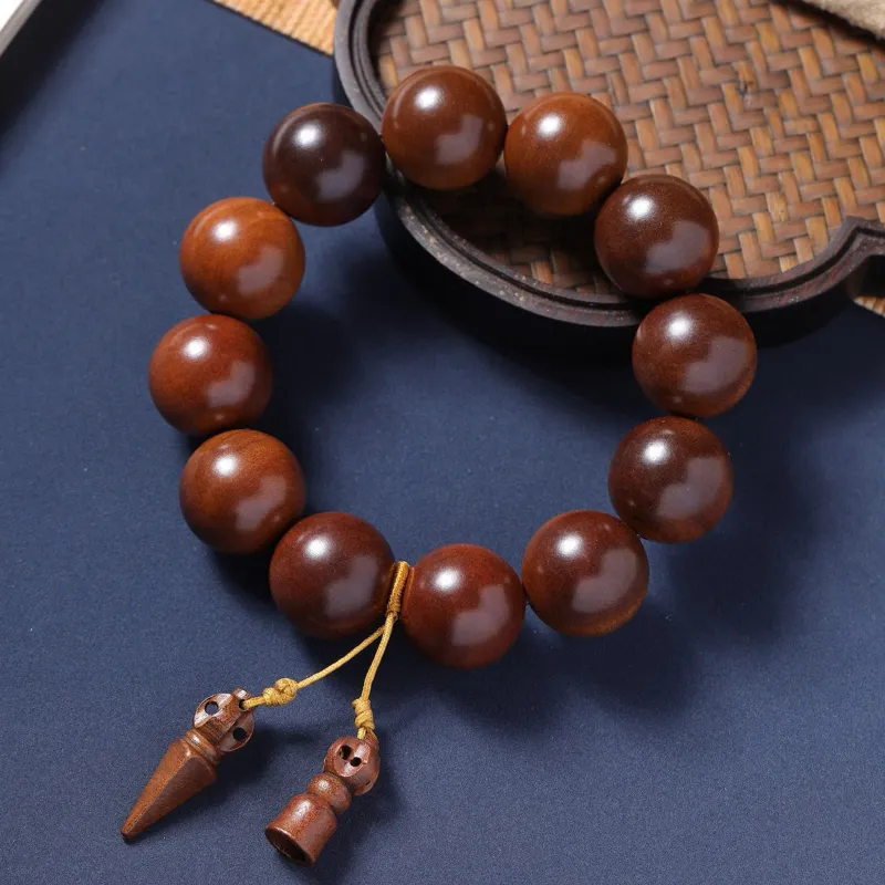 Tan Xin Lightning Struck Wood Wooden Bracelets Unisex-2