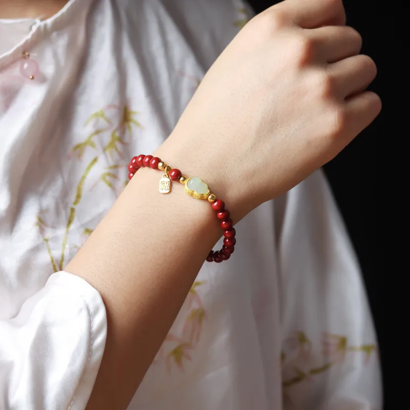 Tan Xin Cinnabar Bracelets Women's-1