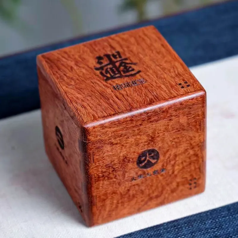 Tan Xin Burma Padauk Ornaments Unisex-5