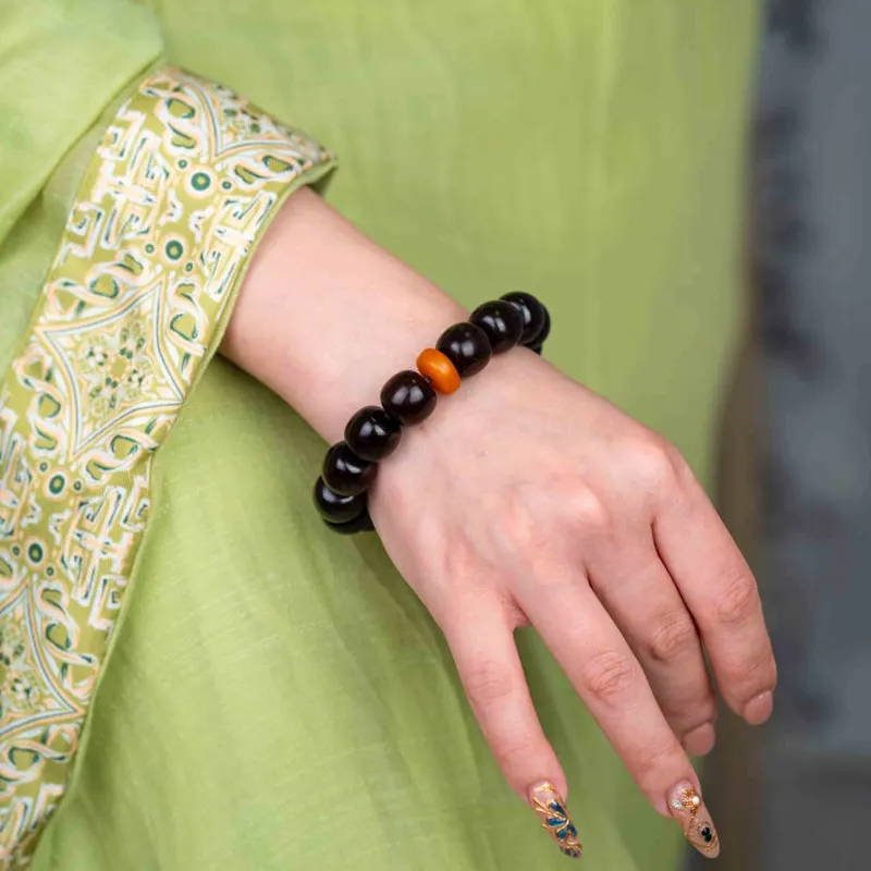 Tan Xin Pterocarpus Bracelets Unisex-4