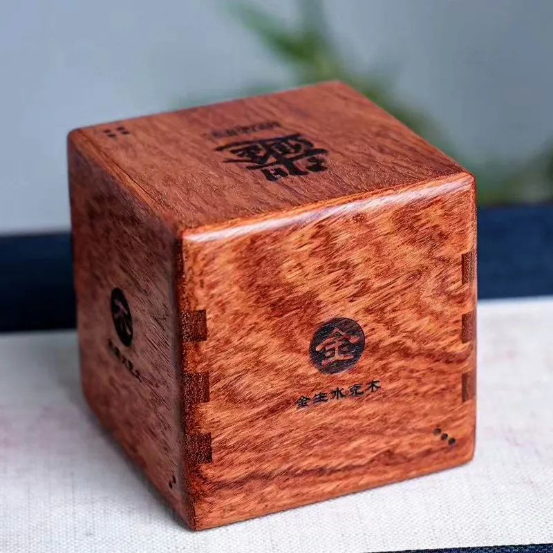 Tan Xin Burma Padauk Ornaments Unisex-2
