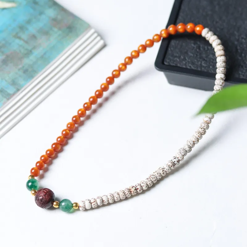 Tan Xin Star Moon Bodhi Seeds Bracelets Women's-5