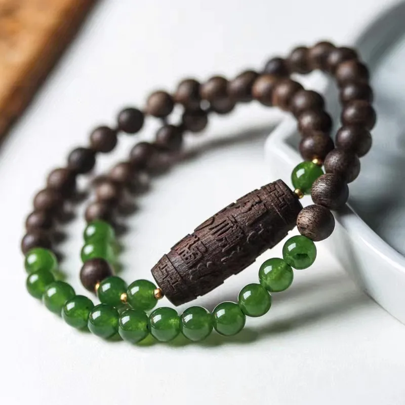Tan Xin Fragrance Agarwood Premium Wooden Product Unisex-5