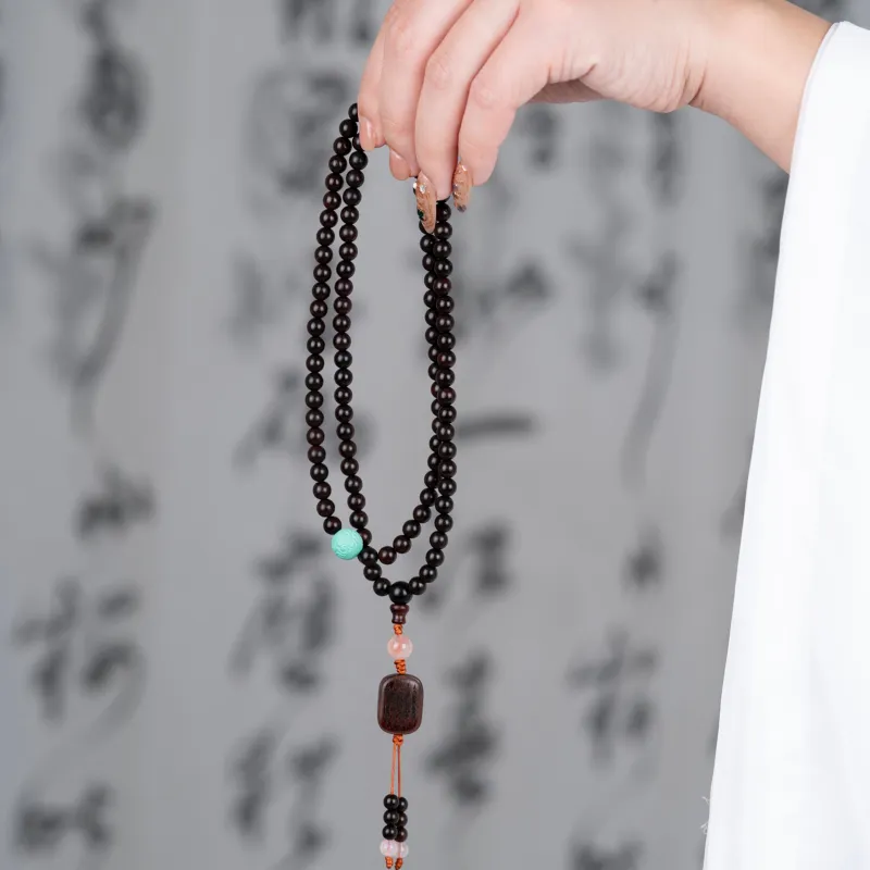 Tan Xin Pterocarpus Wooden Bracelets Women's-4