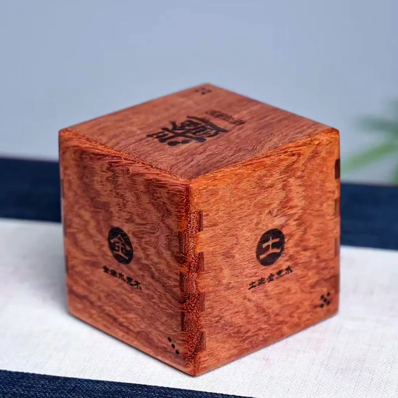 Tan Xin Burma Padauk Ornaments Unisex-6