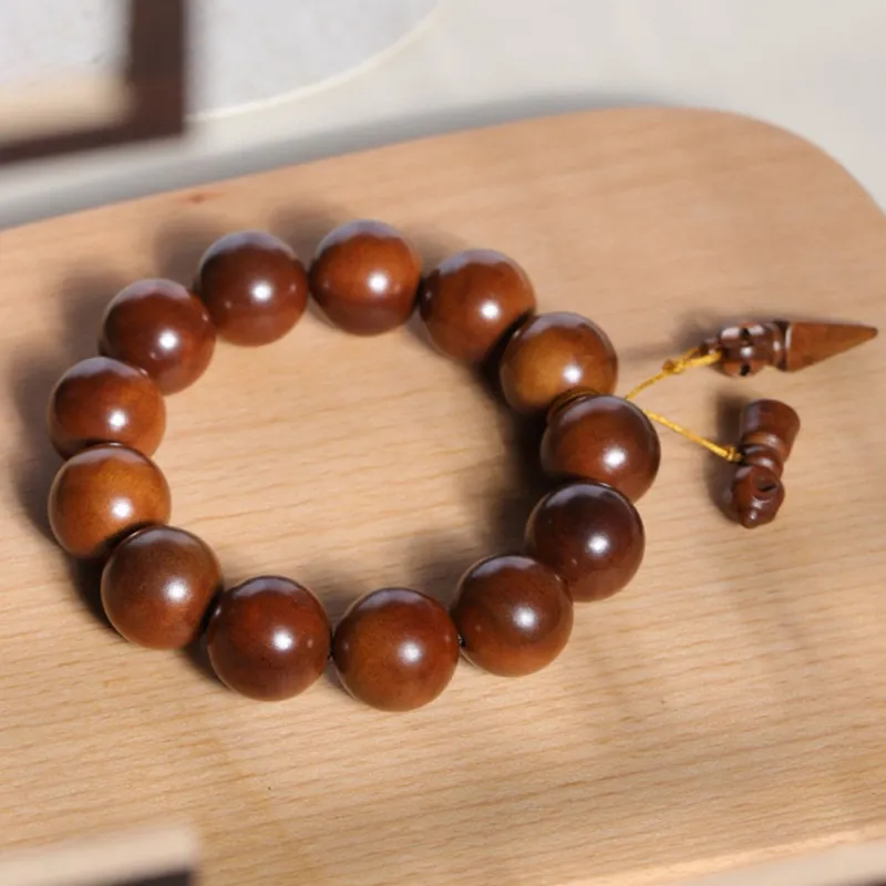 Tan Xin Lightning Struck Wood Wooden Bracelets Unisex-5