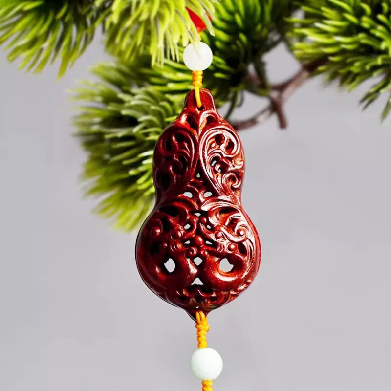 Tan Xin Pterocarpus Wooden Collectibles Unisex-4