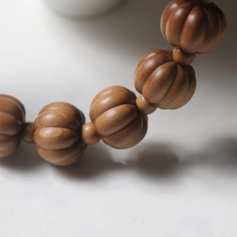 Tan Xin Laoshan Sandalwood Precious Wood Bracelets Unisex-5