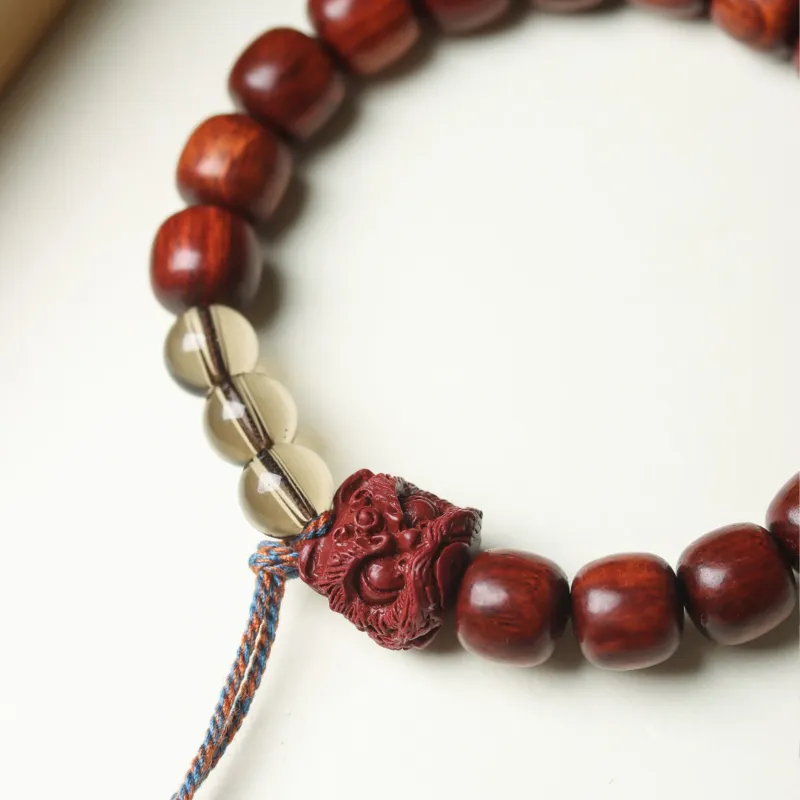 Tan Xin Bloodwood Bracelets Unisex-5