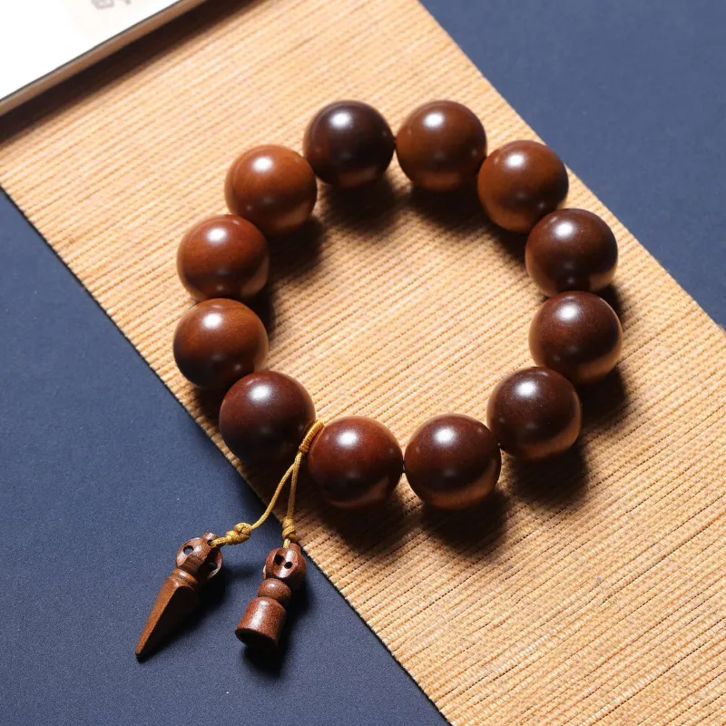 Tan Xin Lightning Struck Wood Wooden Bracelets Unisex-3