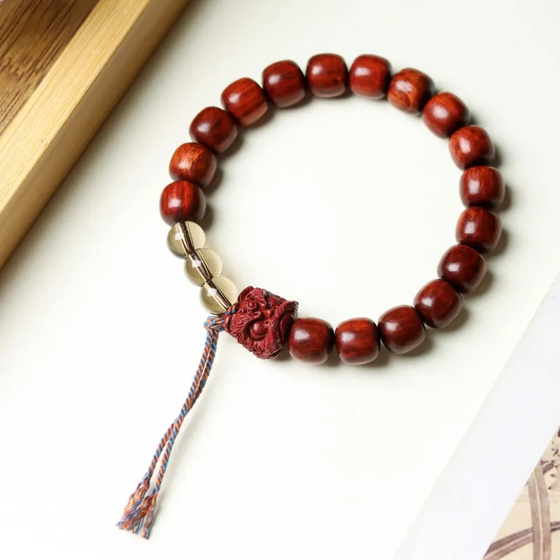 Tan Xin Bloodwood Bracelets Unisex-4